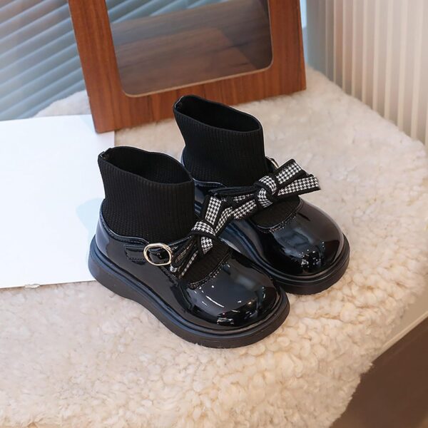 Soft Non-Slip Sock Shoes Girls Evening Shoes Single Shoes Loafers Soft Sole Girls Princess Shoes Non-Slip Baby Shoes Children's Shoes Barefoot Shoes Girls - Image 7