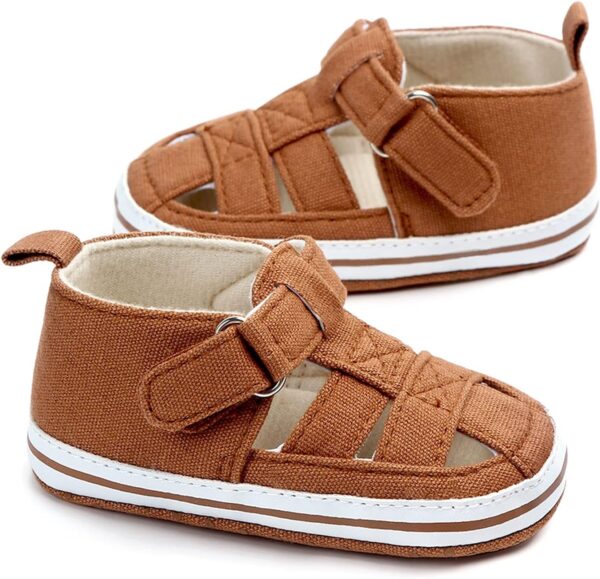 Soft Sandals Prewalker Pierced Shoes Fashion Baby Summer -Slip Baby Shoes Toddler Loafers - Image 3