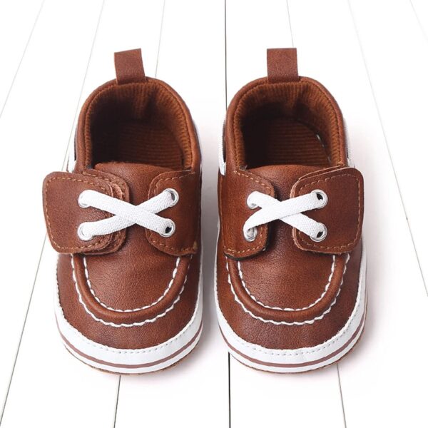 Newborn Baby Boys Girls First Walker Crib Shoes Soft Sole Infant Sneaker Toddler Oxford Dress Moccasins Pre-Walker Shoes-Clearance - Image 4