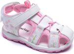 Daclay Girl's Sandals Soft Sole White Princess Comfortable Boys Kids Sandals - Image 5