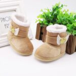 Size 5 Baby Girls Shoes Toddler Boys Booties Girls Snow Warming Shoes Baby Soft Boots Infant Baby Shoes Boys Slippers Size 5 - Image 5