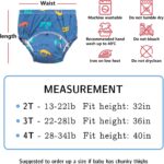 Heekcaa Potty Training Pants for Boys Girls，6 Packs Reusable Baby Toddler Training Pants Soft Washable, 2-6 Years - Image 7