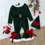 CHENSIYU Kids Boys Girls Toddler Baby Girl Christmas Pants Boys Dinosaur Trousers Baby Drawstring Bloomer Trousers Kids Dinosaur Bottoms Halloween Costume for Baby Girl Baby boy Outfits 12-18 Months - Image 4