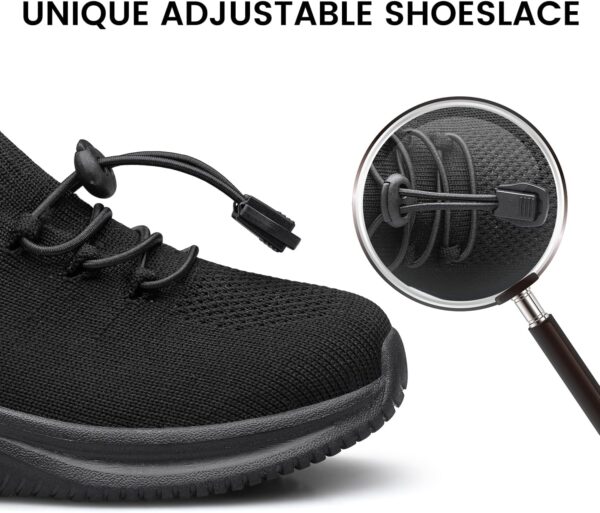 YHOON Toddler/Little Kid/Big Kid Boys Girls Trainers Kids Shoes Lightweight Breathable Athletic Running Tennis Fitness School Child Sock Trainers Shoes - Image 5