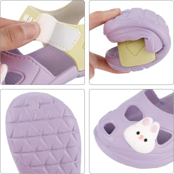 Cheerful Mario Toddlers Boys Girls Sandals Garden Shoes Clogs Little Kids Beach Pool Shoes in Summer - Image 3