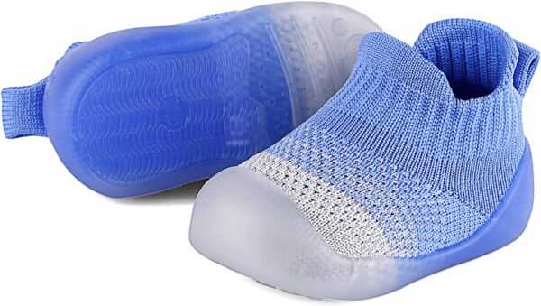 MASOCIO Baby Boys Girls Sock Shoes Infant Toddler First Walking Shoes Soft Rubber Sole Non Slip Shoes - Image 5