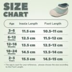 MK MATT KEELY Baby Boy Girl Shoes Toddlers Barefoot Trainers Baby Walking Sock Shoes with Anti Slip Rubber Sole - Image 6