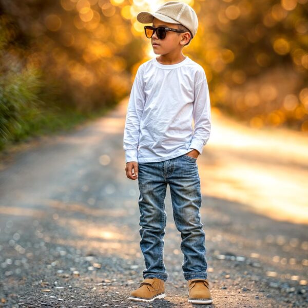 Harvest Land Boys Ankle Boots Waterproof Walking Shoes Boy Combat Boot - Image 2