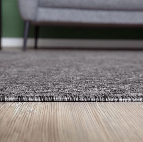 Area Rugs – Low Pile, Contemporary Rugs for Living Rooms, Bedrooms, Dining Rooms, and Entryways - Modern Design, No Shedding Construction - Grey, 80x150 cm - Image 6