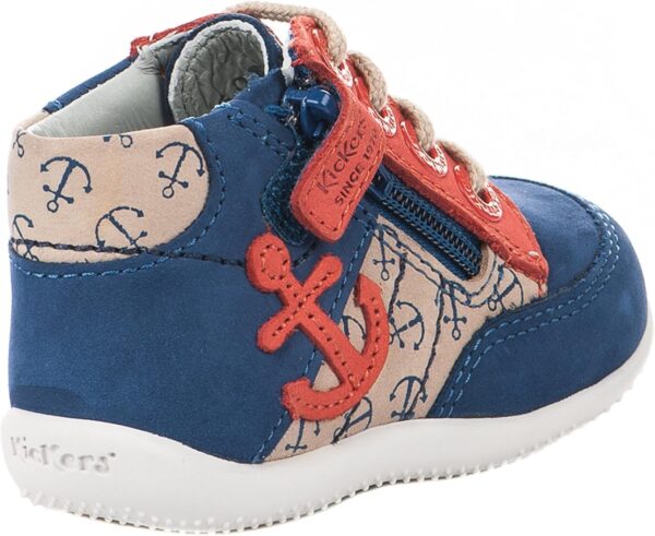 Kickers Unisex Babies’ Boots Blue Size: 4 Child UK - Image 4