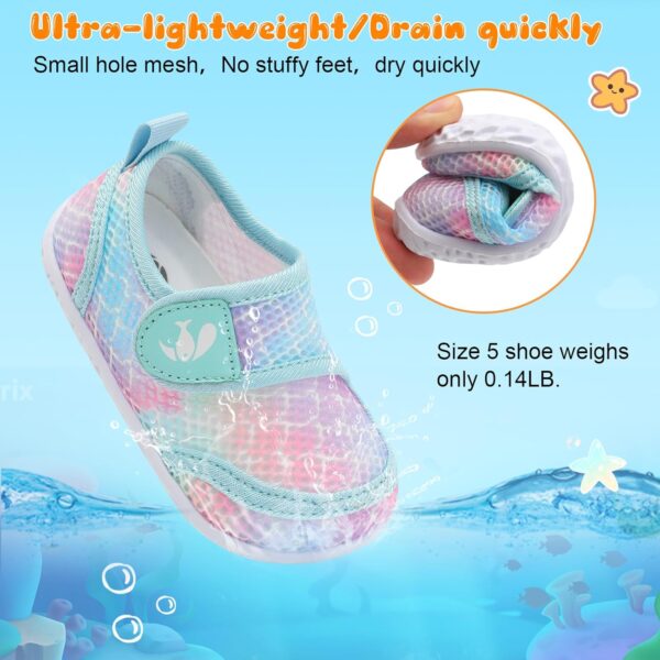 JOINFREE Toddler Water Shoes Boys Girls Sandals Barefoot Kids Breathable Aqua Shoes for Swim Pool Indoor Home Shoes - Image 5