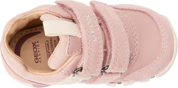 Geox Baby B IUPIDOO Girl C Sneaker, 1 UK Child Pink - Image 3