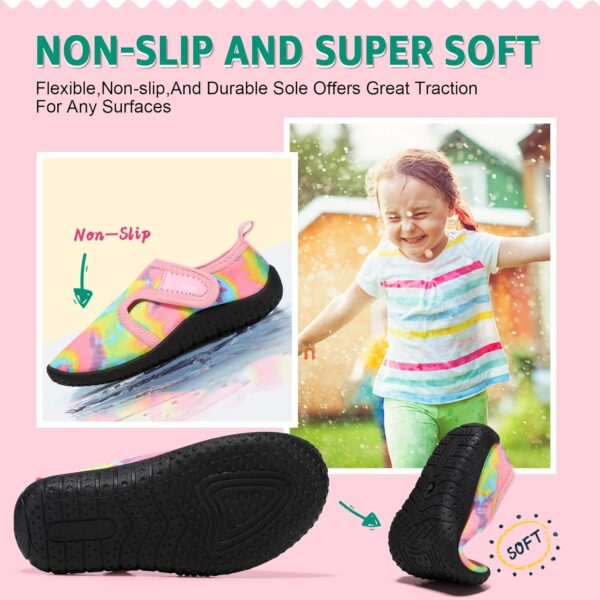 STQ KIDS Water Shoes Beach Shoes Qucik Dry Non-Slip for Summer - Image 6