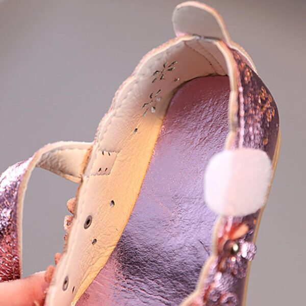Girls Sandal Shoes Flower Shoes Hollow Flower Shoes Sandals Soft Sole Princess Sandals Non Slip Baby Shoe Socks - Image 7