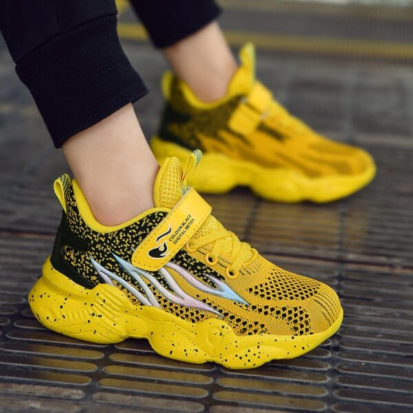 Fashion Youth Shoes Fashionable Children's Shoes Boys and Girls Sneakers Casual Sports Shoes Mecha Boys Shoes 28-39 - Image 5