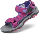 DREAM PAIRS Boys Girls Sandals Sports Outdoor Athletic Sandals for Kid Adjustable Strap Open Toe Summer Sneakers