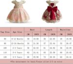 NNJXD Baby Girl Princess Dress Bowknot Sequins Dresses Pageant Wedding Tutu Gown - Image 7