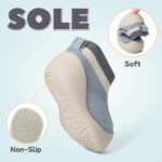 MK MATT KEELY Baby Boy Girl Shoes Toddlers Barefoot Trainers Baby Walking Sock Shoes with Anti Slip Rubber Sole - Image 4