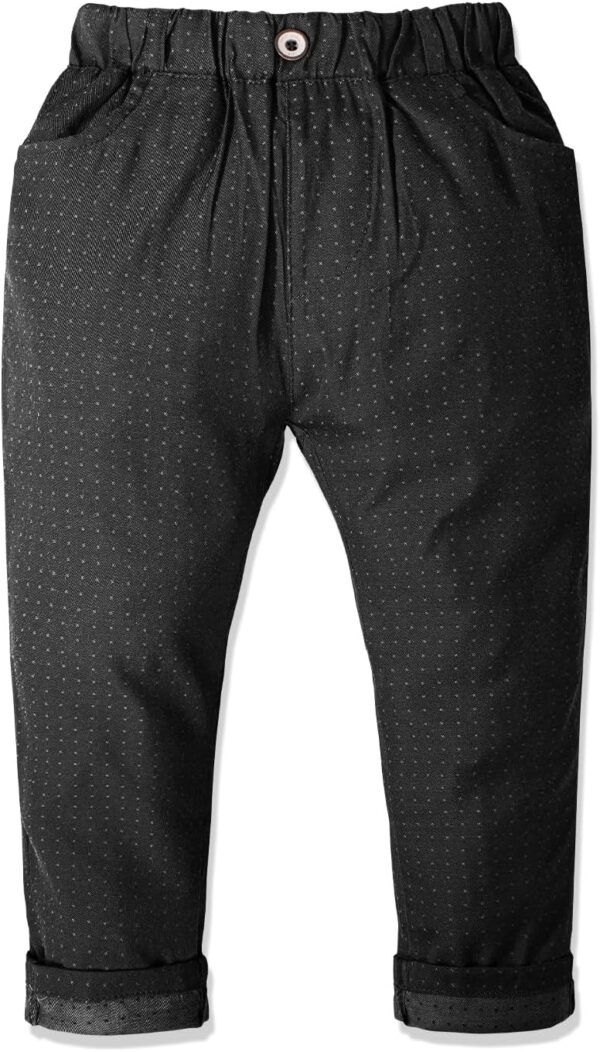 Nwada 4 Piece Boy Suits Boys Wedding Suit Page Boy Party Prom Formal Tuxedo Suits 3-4 Years - Image 9