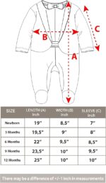 Lilax Baby Boy Gentleman Tuxedo Footie Christmas Holiday Outfit with Bow Tie - Image 7