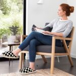 Waysoland Women Men House Slippers,Fuzzy Plaid Slides Memory Foam Checkered Slippers Slip on Anti-Skid Sole Bedroom Cloud Sippers Indoor Outdoor - Image 5