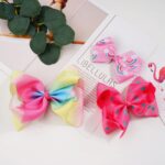 JOYOYO 3 Layer Toddler Girls Gift Box of Hair Accessories - Includes Baby Girl Hair Clips, Bows, DIY Alligator Clips, Headbands - Image 5
