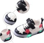 Girls Boys School Shoes - Kids Sports Athletic Shoes Toddler Little Kids Shoes Kids Athletic Shoes Light Up Trainers Kids Kids Sneakers Shoes Girls&Boys Trainers Children's Day Gift - Image 2