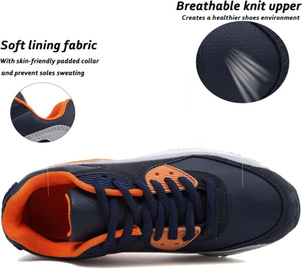 Boys Kids Trainers Girls Running Walking Shoes Sneakers Trainers Breathable Lightweight Athletic Sports Shoes for Little/Big Kids - Image 2