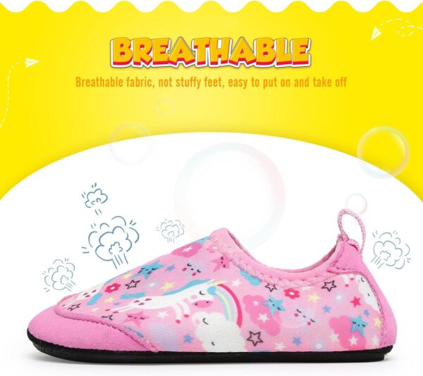 Yorgou Baby Boys Girls Water Shoes Toddler Beach Shoes Barefoot Aqua Socks Non-Slip for Pool Beach - Image 6