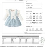 Haokaini Baby Girl Clothes Newborn Romper Dress Long Ruffle Sleeve Outfits Floral Suspender Skirt Overall Infant Jumpsuit Set - Image 2
