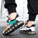 Kid's Glitter Fashion Sneakers - Kids Sports Athletic Shoes Toddler Little Kids Shoes Girls Printing Shoes School Pe Gym Sneakers Kids Sneakers Shoes Walking Shoes Little Kid/Big Kid - Image 2