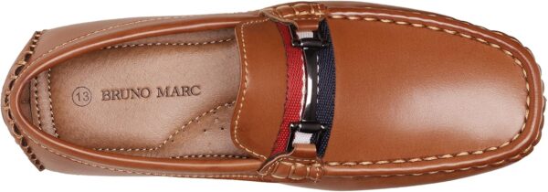 Bruno Marc Boys Leather Slip-On Loafers Dress Shoes for Kids, Lightweight Breathable School Shoes for Back to School, Comfort Fit Casual & Formal - Image 4