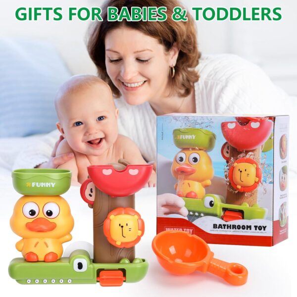 RILSO Bath Toys for 1 2 3 4 Year Old,Baby Bath Toys 6-12-18 Months,Toys for 1 2 3 4 Years Old Boys Girl Gifts,Baby Sensory Toys for 1 Year Old,Toddler Toys 2 3 Year Boys Girls,Baby Toys 6 to 12 Months - Image 7