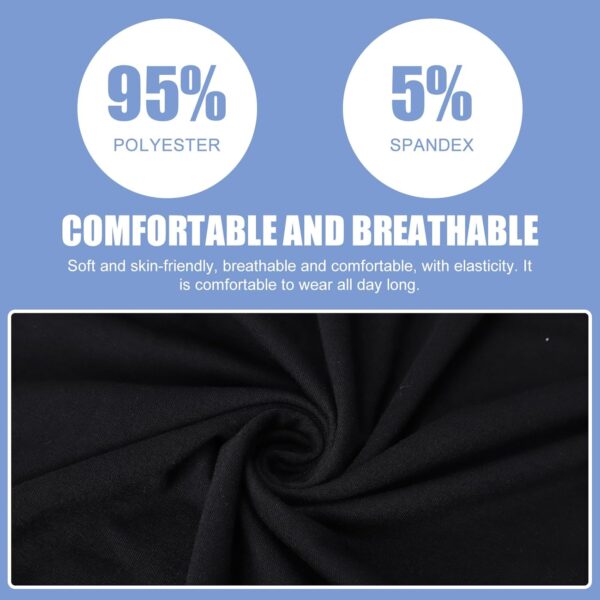 Maternity Tops Tshirt Side Split with Zipper Short Sleeves Maternity Wear Clothes Pregnancy Top for Women - Image 6