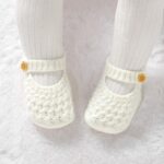 Neiwech Baby Booties Hand Knit Boots Slippers Soft Warm First Walkers Socks Shoes for Newborn Infan Boys Girls - Image 2