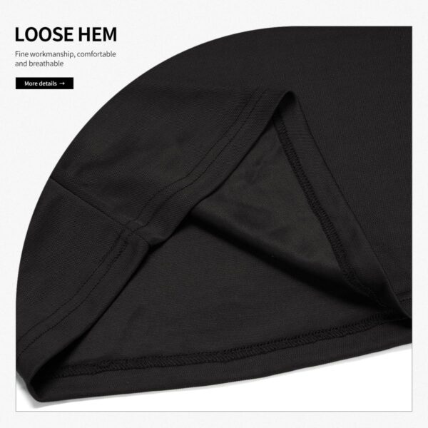 Mens Polo Shirts Casual Solid Color Long Sleeve T-Shirt Golf Tops - Image 4