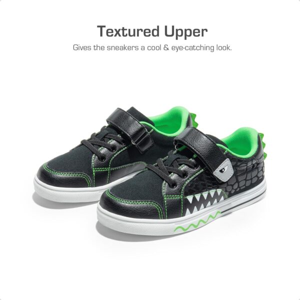 DREAM PAIRS Boys Shoes Kids Sneakers Causal Walking Shoes Non-Slip with Hook and Loop for Toddler Little Kids - Image 4
