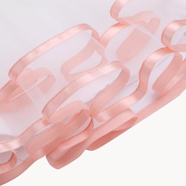 CHICTRY Infant Baby Girls Dress Embroidered Christening Baptism Gowns Flower Girl Dress with Bloomers - Image 6