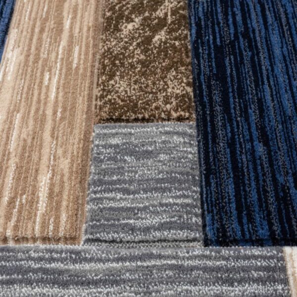 Majestic Rug – Large Washable Non-Slip Carpet for Living Room, Bedroom, Lounge, Dining, Kitchen Fluffy Thick Soft Modern Indoor Floor Rugs (Des 1, 120x170 cm) - Image 5