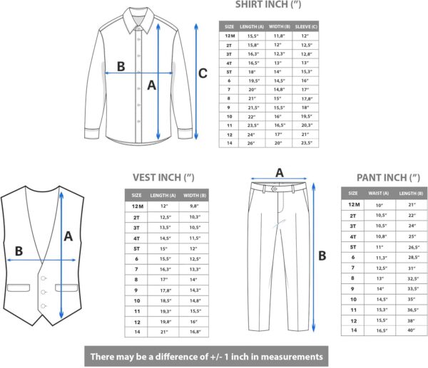 Lilax Toddler & Little Boys Suit Set, Formal Suit Vest, White Dress Shirt, Dress Pants and Bowtie 4 Piece Suit Set - Image 9