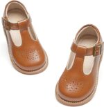 Kiderence Toddler Little Girls Mary Jane Dress Shoes School Oxford for Girls Flats