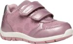 Geox Baby B HEIRA Girl A Sneaker, 4 UK Child Pink