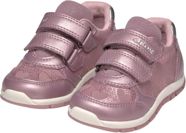 Geox Baby B HEIRA Girl A Sneaker, 4 UK Child Pink - Image 8