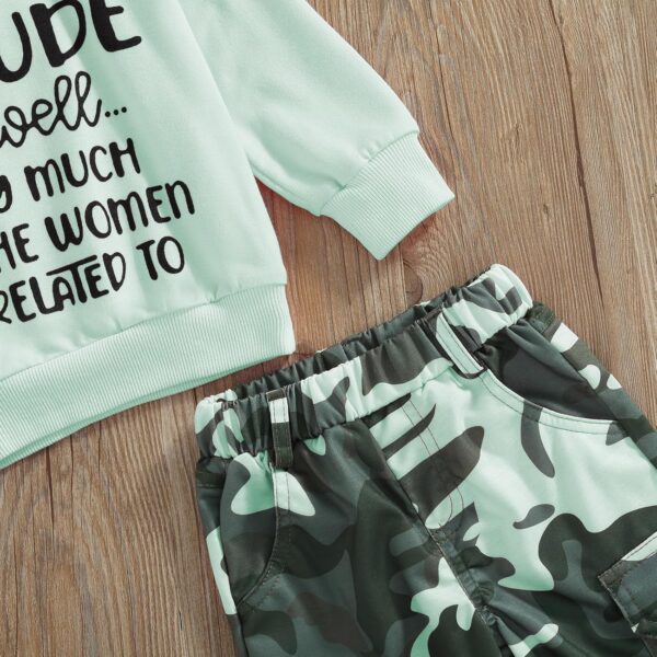 CocMouse Toddler Girls Clothes 1T 2T 3T 4T 5T 6T Fall Outfits Baby Pullover Sweatshirt Camouflage Pants Set Kids Sweatsuit - Image 5