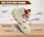 Baby Shoes Boys Girls First Walking Shoes Non Slip Soft Sole Sneakers Toddler Infant Babygirl Sock Shoes - Image 5