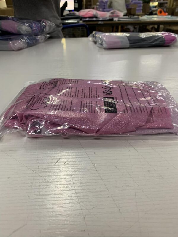 Gogokids Girls' Three-Piece Gymnastics Set, Sleeveless Leotards with Shorts and Hairband, Sparkling Ballet Dancing Unitards - Gymnastics Outfit with Gradient Color Design for 3-12 Years - Image 13