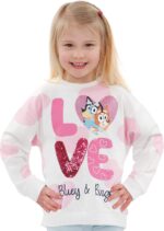 Sweatshirt | Girls Sweatshirt with Sequins | 100% Cotton Girls' Sweatshirts | Ages 18 Months to 8 Years - Image 2