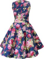 BlackButterfly Kids 'Audrey' Vintage 50's Girls Dress - Image 2