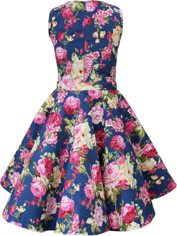BlackButterfly Kids 'Audrey' Vintage 50's Girls Dress - Image 2