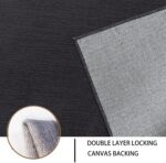 Ceneco Pink Rugs for Bedrooms,Short Pile Rugs Lving Room,Non Slip Washable Bedside Rug, Soft Low Pile Rug for Kids Room,Indoor Office Mat,Lounge Soft Carpet (Pink, 120x160cm) - Image 3